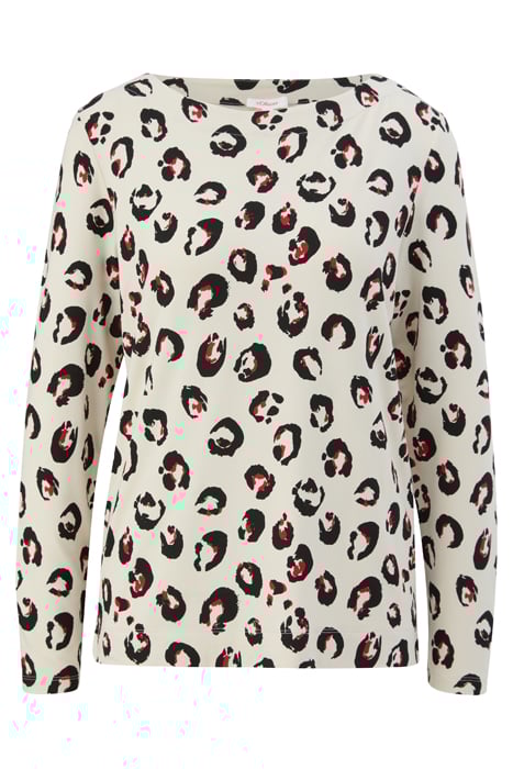 S.OLIVER T-SHIRTS BEIGE AOP 3