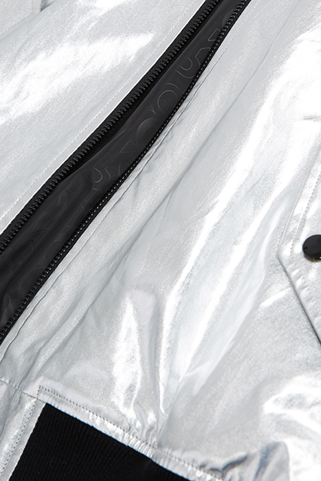 BLOUSON BI COLOR SILVER & GOLD SILVER / GOLD 2