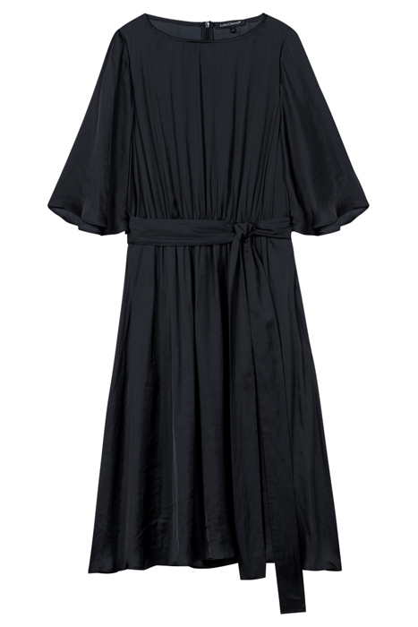 DRESS WITH SATIN SHEEN ANTHRACITE 3