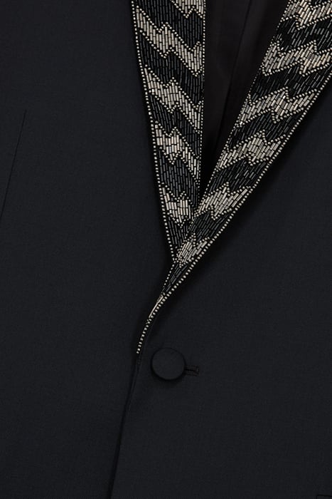 VESTE BRODEE A REVERS BLACK 6