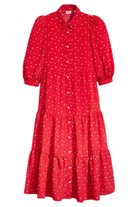 CYNTHIA DRESS SHIRT RED 3