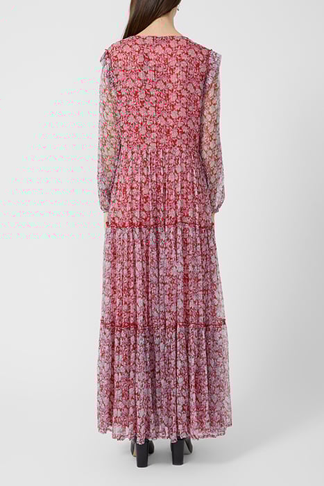 CALA FLORAL LS WRAP MAXI DRS MISC. 2