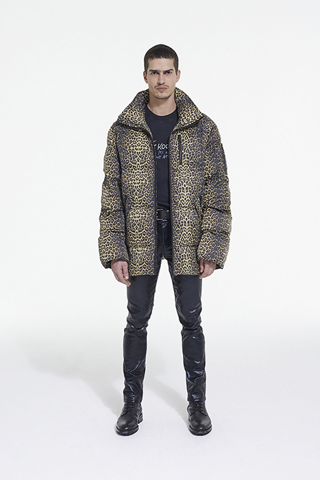 OVERSIZE DOWN JACKET LEOPARD 3