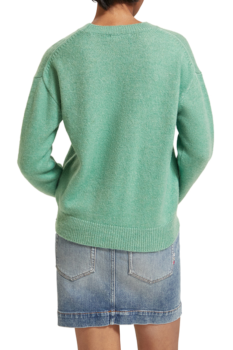 INTARSIA CLUB SODA PULLOVER FROZEN MINT 2