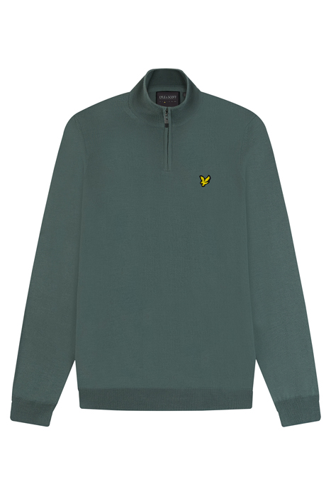 GOLF CORE 1/4 ZIP MERINO MIX IRON BLUE 3