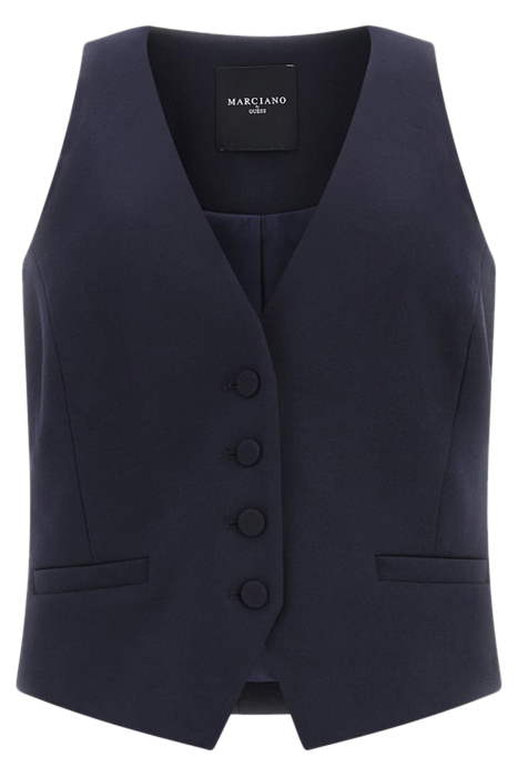 MARCIANO BY GUESS JACQUELINE VEST GALAXY BLUE A713 4