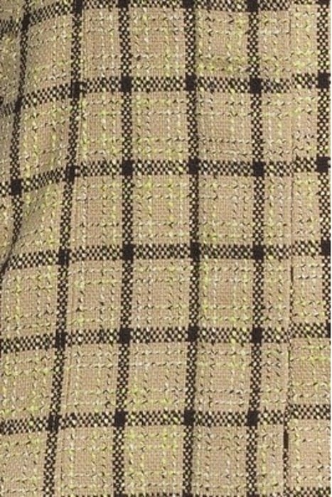 CHECK SUITING STRAPLESS TOP TENDER SHOOTS 5