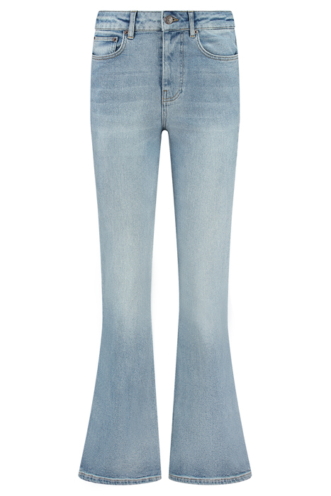 BELLA FLARE JEANS MARBLE BLUE 2