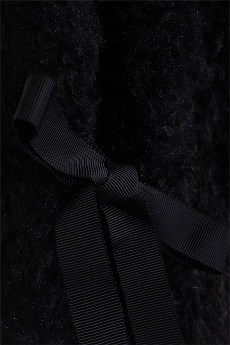 ROWAN FAUX FUR VEST BLACK 3