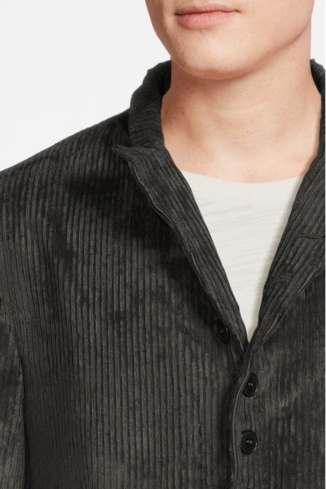 WOODWARD SLIM FIT CONVERTIBLE PEAK LAPEL IRON GREY 4