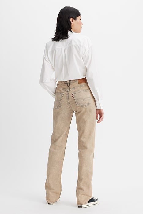 501 STRAIGHT JEANS BEIGE 2
