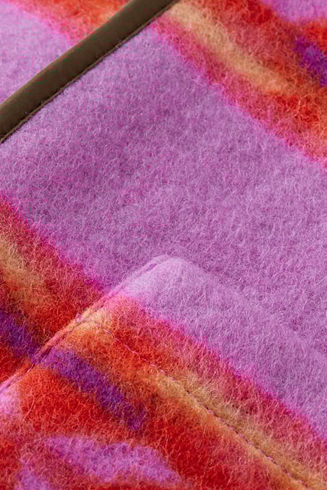 GIRLS 2-IN-1 REVERSIBLE VEST COTTON PARKA MILITARY 9