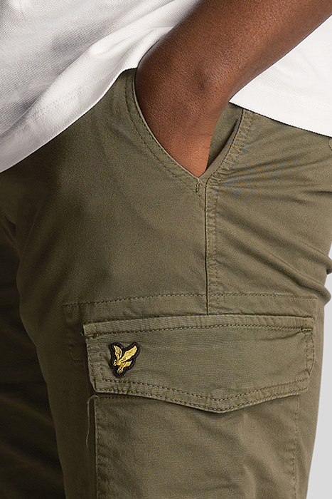 UPTON PARK CARGO TROUSERS GREEN 4