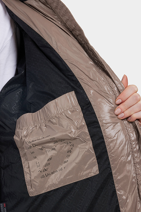 YRIKO WNS PARKA L BARK 9