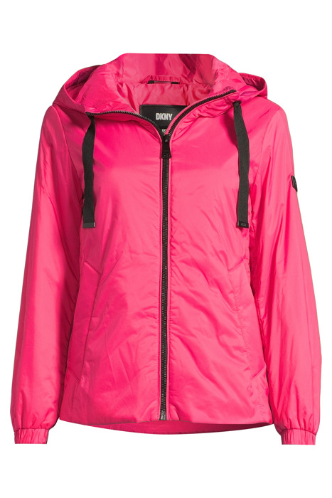 ZIP FRONT W/HOOD JKT RASPBERRY 3