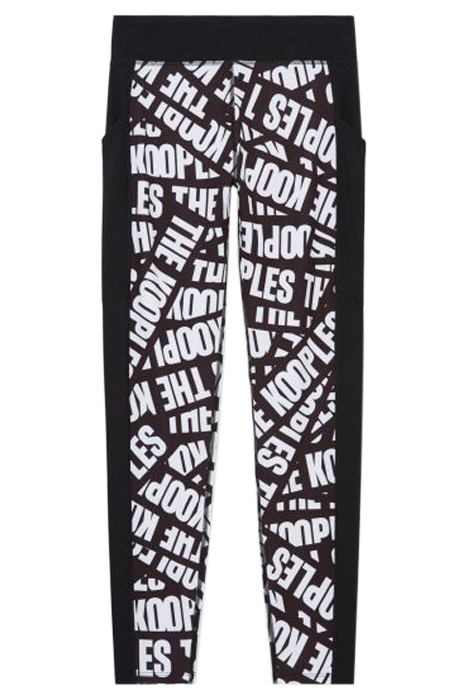 JOGGING BANDE LOGO BLACK / WHITE 3