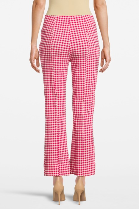 STRETCH SEERSUCKER CROPPED PANTS LOVE POTION 2