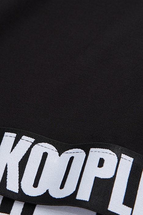 T-SHIRT MC BANDE LOGO BLACK 2