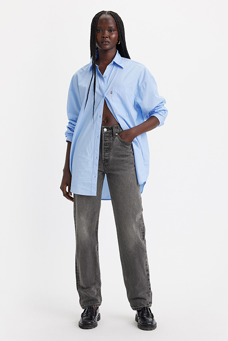 501 STRAIGHT JEANS GREY 6