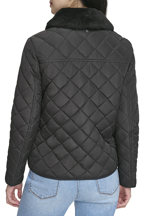 ZIPFRONT W/FF COLLAR BLACK 2