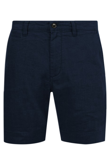 JOHNNY FLAT FRONT SHORTS INDIGO 3