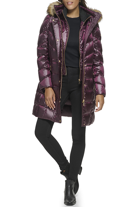 ZPFRT WAISTED DOWN DEEP PLUM 3