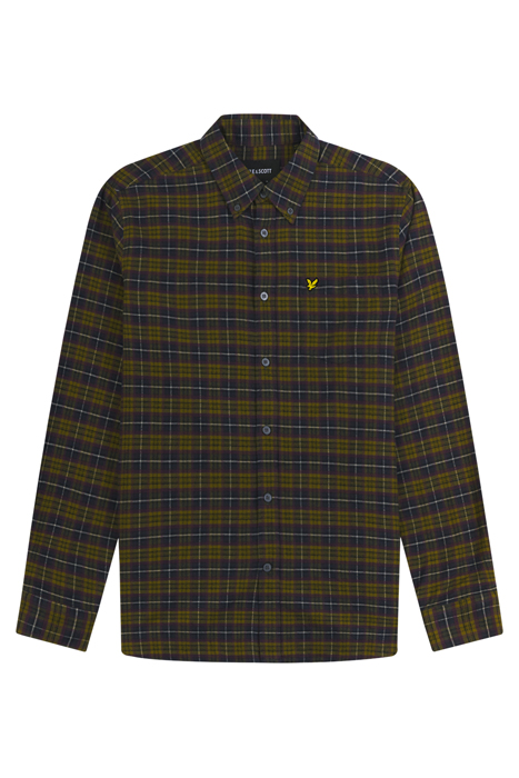 CHECK FLANNEL SHIRT GLENSHEE PLUM 4