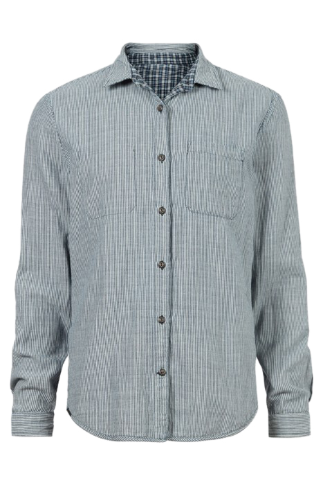 NEIL REGULAR FIT LS REVERSIBLE SPORT SHI NAVY 1