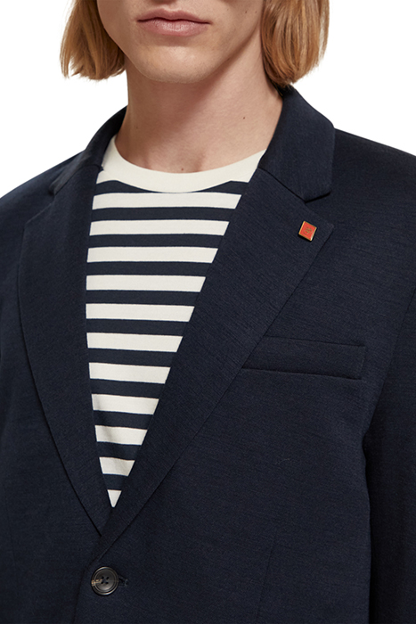 UNCONSTRUCTED REGULAR-FIT KNITTED BLAZER NIGHT 7
