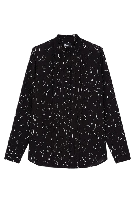 CHEMISE IMPRIMEE COMETE BLACK WHITE 3