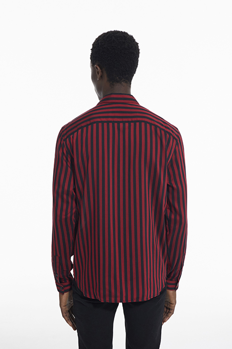 CHEMISE MANCHES LONGUES RED / BLACK 2