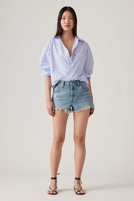LOLA BUTTON-DOWN SHIRT WHITE 2