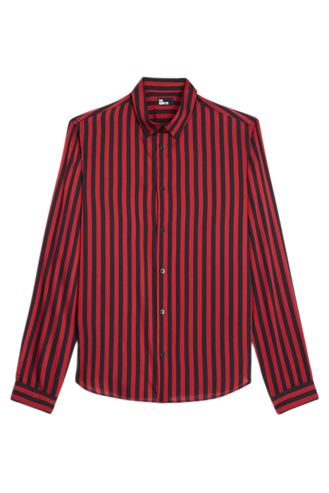 CHEMISE MANCHES LONGUES RED / BLACK 5