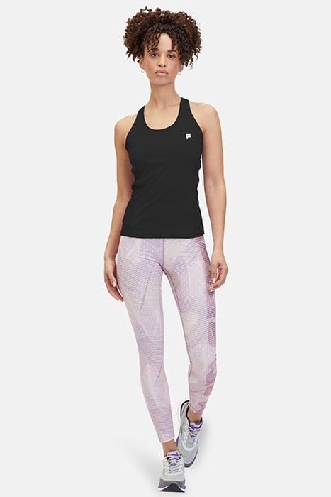 ROUSSILLON RUNNING RACER TOP WITH INSIDE BRA BLACK 3