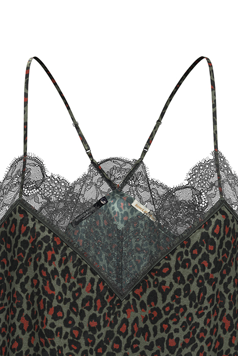 CAMI DRESS WITH LACE DETAIL CREATURES OF THE NIGHT FIELD GRE 9