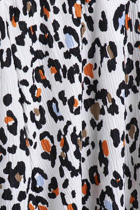 S.OLIVER PANTS WHITE PRINT 3