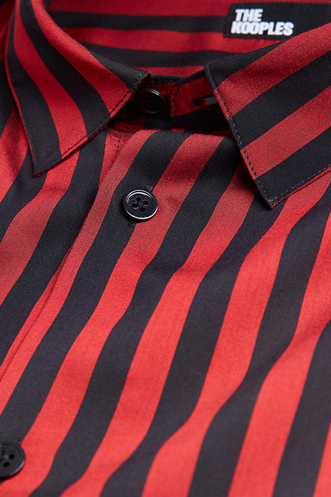 CHEMISE MANCHES LONGUES RED / BLACK 7