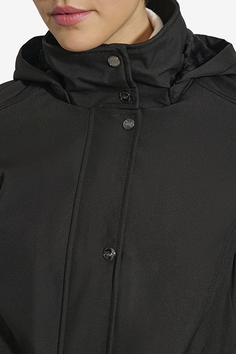 ZIP FRONT SOFTSHELL BLACK 5