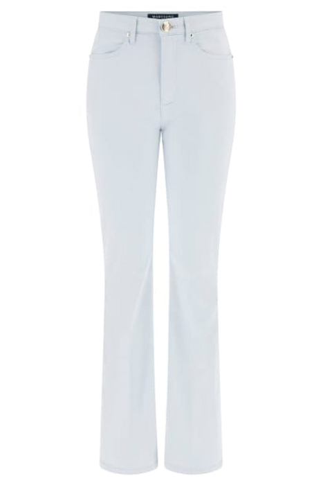 NEW KAYLA DENIM FLARED HELIUM 4