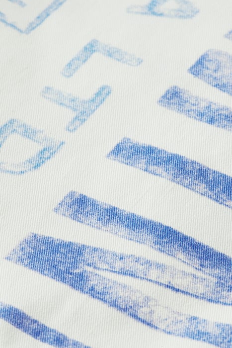 FAVE - PRINTED ORGANIC COTTON/ KAPOK BLEND BERMUDA SHORT STA 9