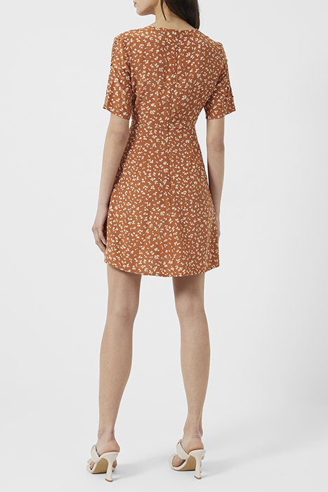 ES BONITA DRAPE V NK MINI DRS BROWN 2