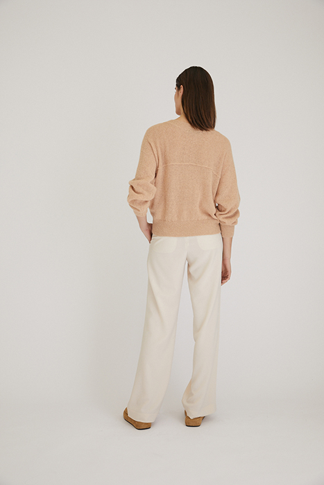 SUMMER ALPACA PULLOVER SIMPLY TAUPE 2