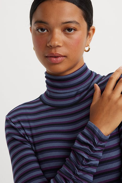 RUCHED LONG-SLEEVED TOP MULTICOLOUR 5
