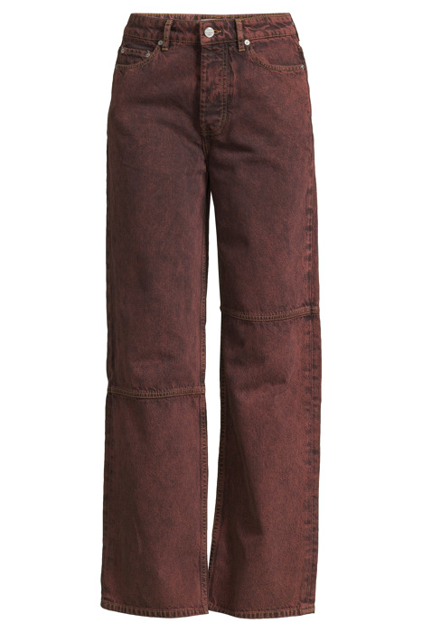 OVERDYED BLEACH DENIM IZEY SHAVED CHOCOLATE 3