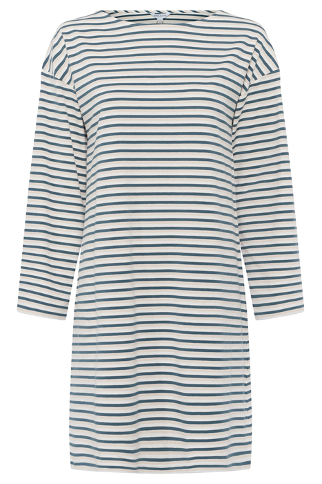 BOBBIE STRIPE LS BOAT NK DRS RED 4