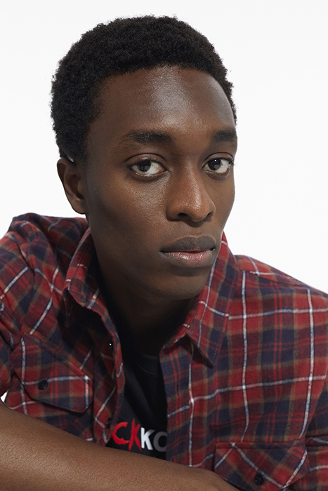 CHEMISE DROITE A CARREAUX AVEC POCHE PLAQUEES RED / BLACK 6