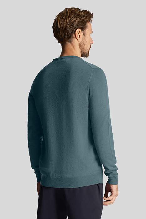 GOLF CREW NECK PULLOVER IRON BLUE 2