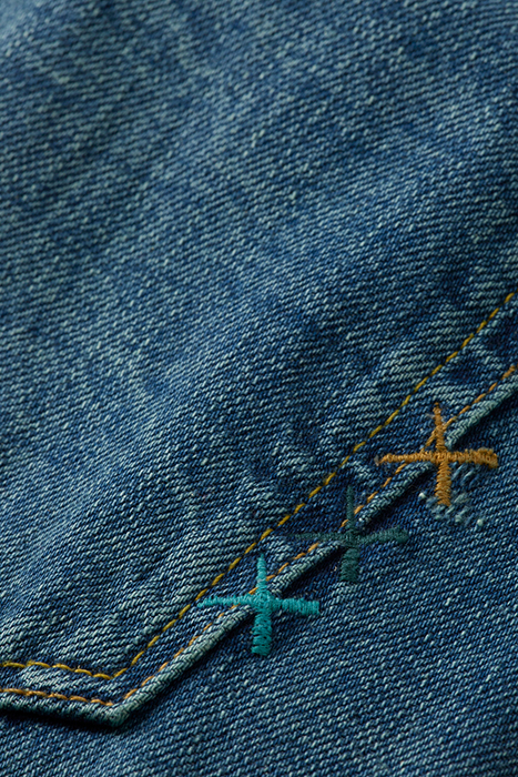 THE VERT PREMIUM  LOOSE TAPERED JEANS— BASS LINE 4