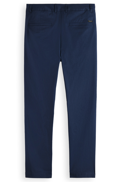 BLAKE - STRETCH POPLIN PLEATED CHINO STEEL 5