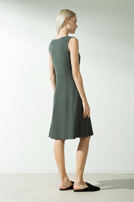 COMPACT CREPE JER BIAS JURK DEEP TEAL 2